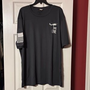 Nine line Men's dark grey Shirt size 2XL America’s workhorse